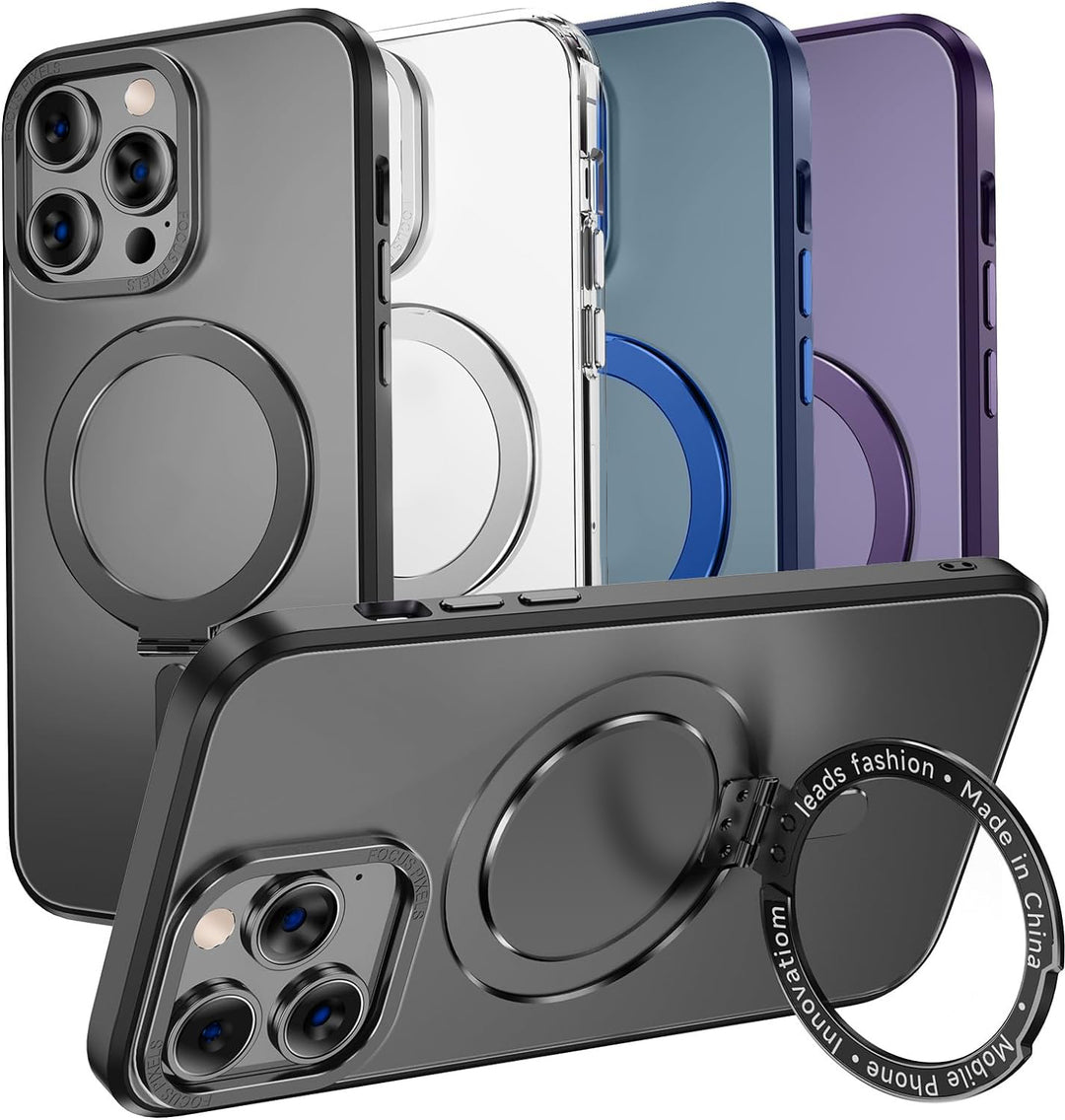 MagicJohn Phone Case with Hidden Kickstand and MagSafe Compability