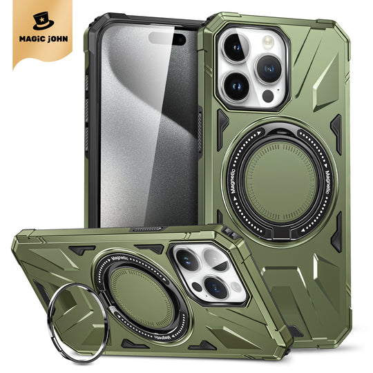 Magicjohn for iPhone and SamSung23 Series:Drop Proof Rugged Protective Cell Phone Case