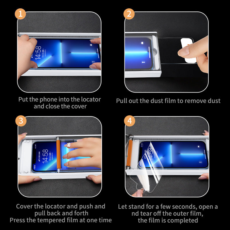 【MagicJohn】2nd G:Invisible Artifact Screen Protector -Dust Free Without Bubbles™