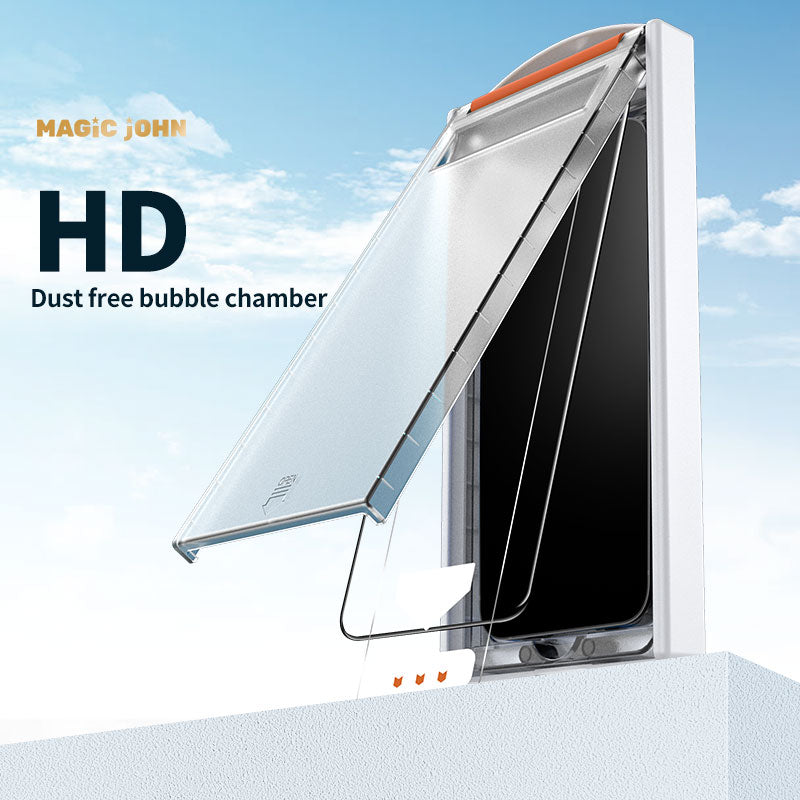 【MagicJohn】2nd G:Invisible Artifact Screen Protector -Dust Free Without Bubbles™